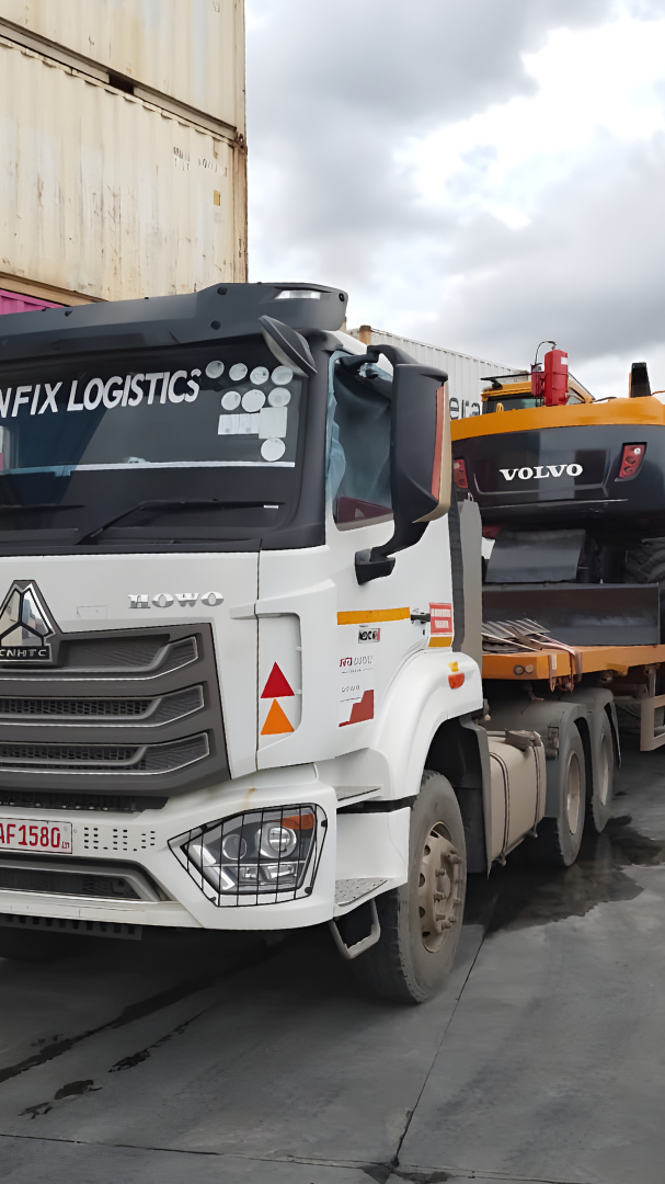 Infix Logistics truck fleet — Lusaka, Zambia